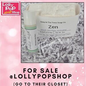 Zen Body/Facial Bar and Silver North Lip Balm NEW